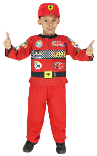DISFRAZ PILOTO CARRERA INF 08