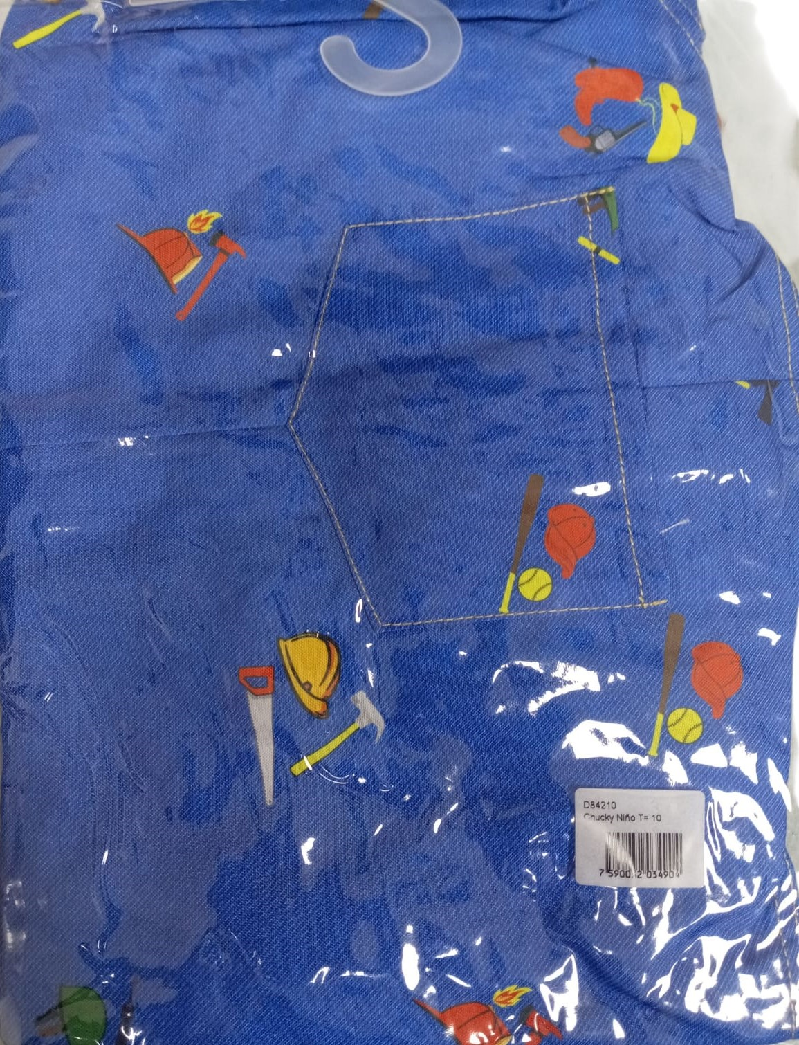 DISFRAZ CHUCKY NINO T= 12