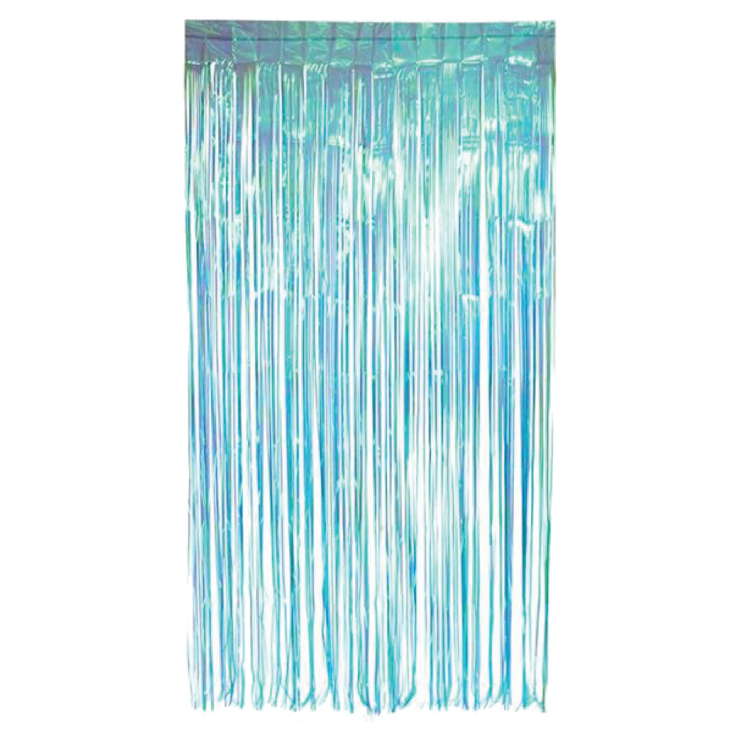 CORTINA DECO IRRIDISCENTE AZUL