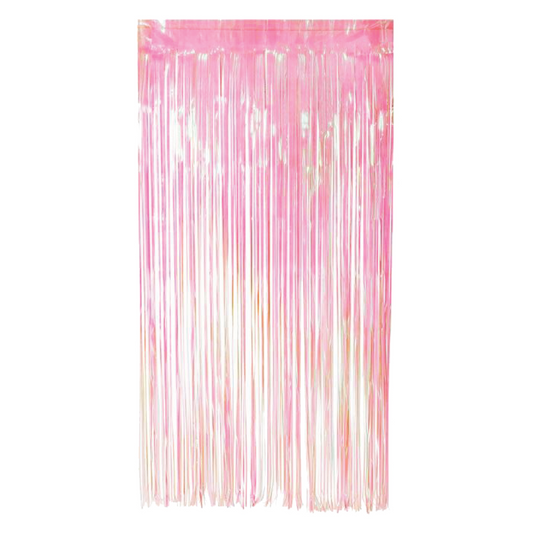 CORTINA DECO IRRIDISCENTE ROSA