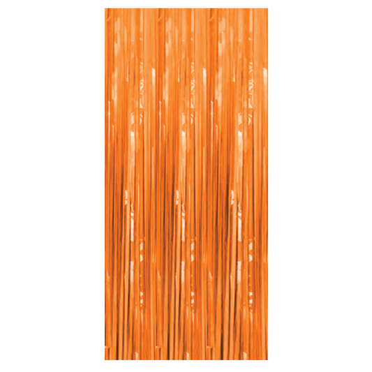 CORTINA DECO NEON NARANJA