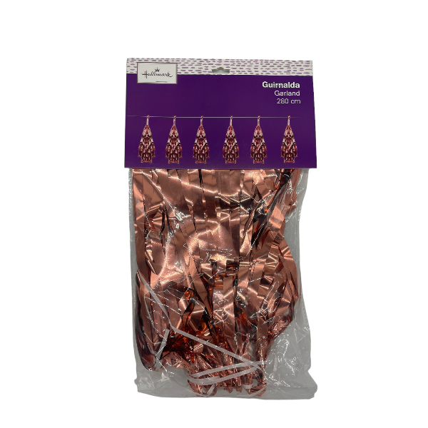 GUIRNALDA FLECOS ROSEGOLD