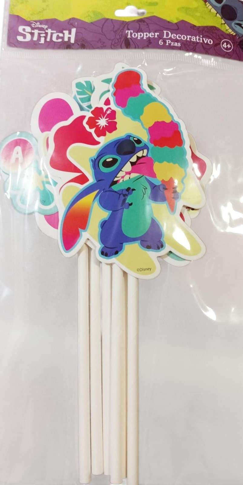 TOPPER DECORATIVO STITCH