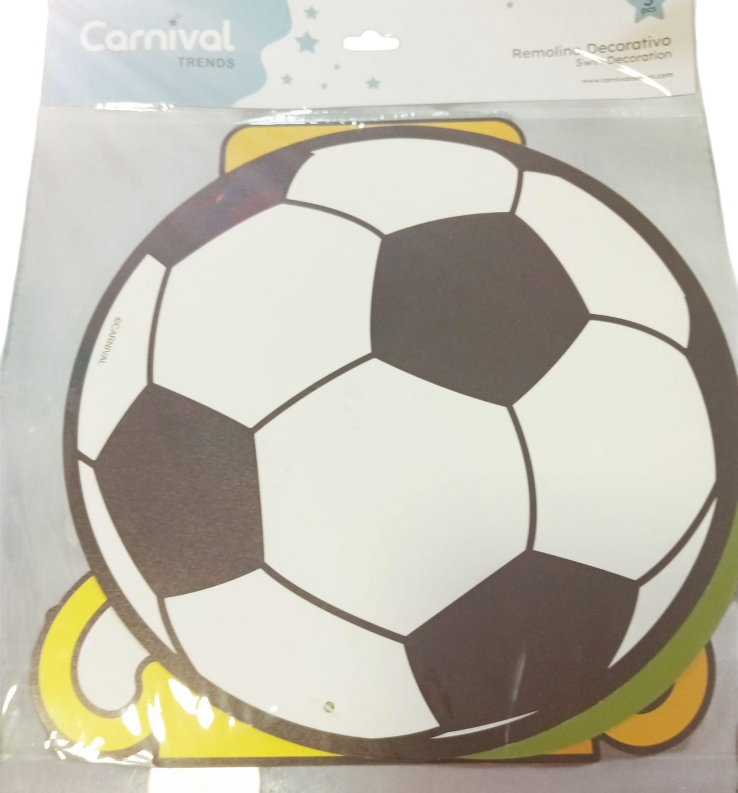 ADORNO DECORATIVO FUTBOL