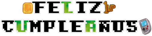 LETRERO FELIZ CUMPLE GAME