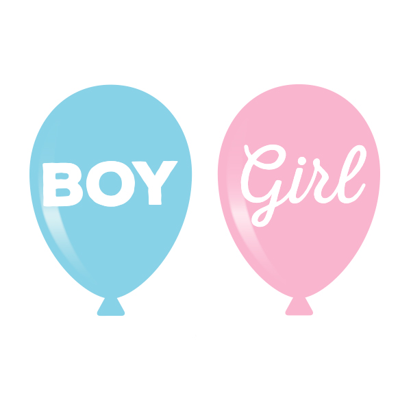 GLOBOS LATEX REVELACION 12UDS