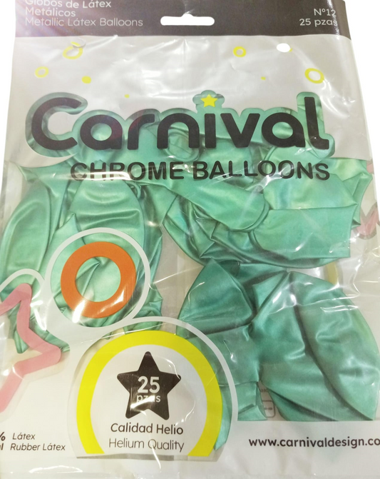 GLOBOS 12P 50U VDE ESM CROMADO