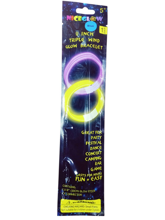 PULSERAS GLOW 8PG UD