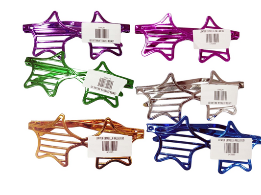 LENTES ESTRELLA RALLAS UD