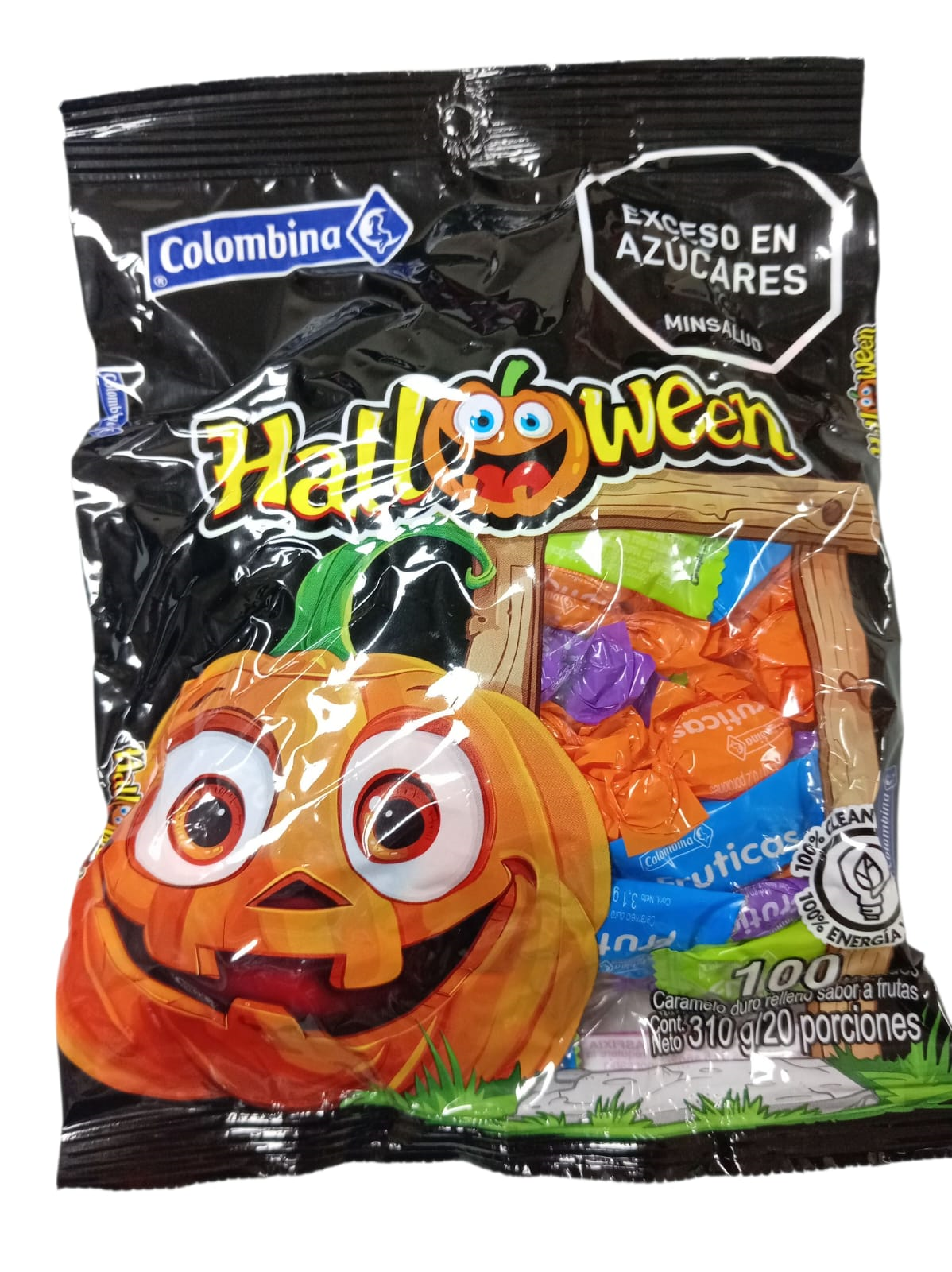 COLOMBINA HALLOWEEN 100UDS