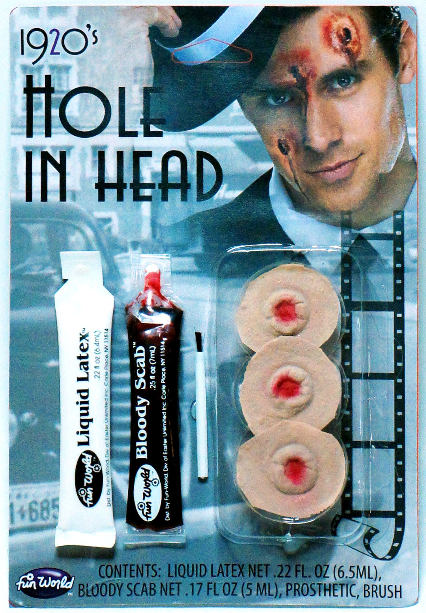 KIT MAQUILLAJE HERIDA BALA