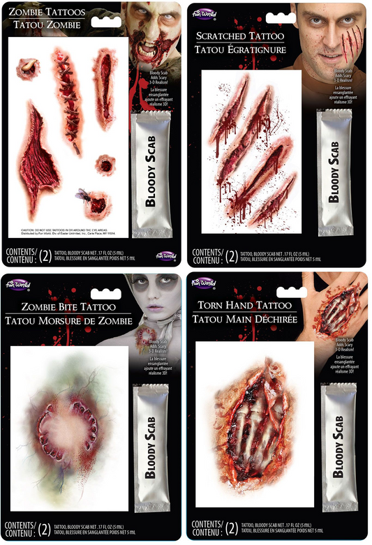 SUPER TATOOS SANGRIENTOS