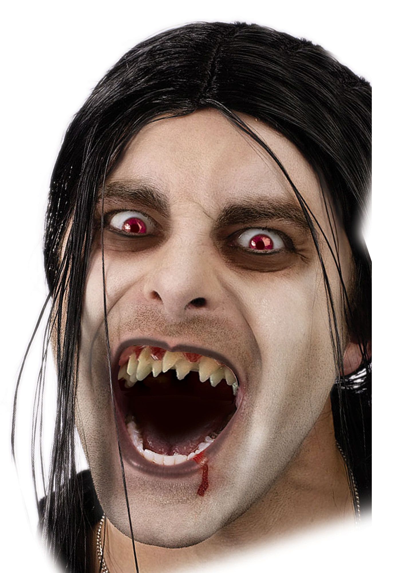 DIENTES DENTADURA VAMPIRO DOBL