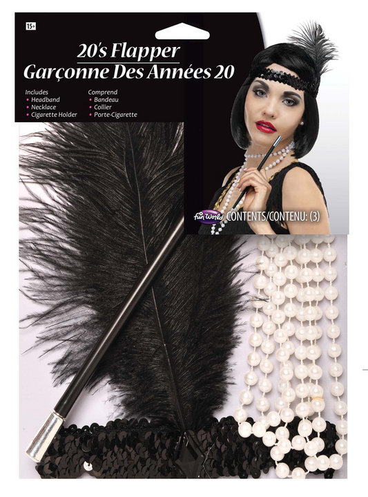 KIT DISFRAZ FLAPPER 20s