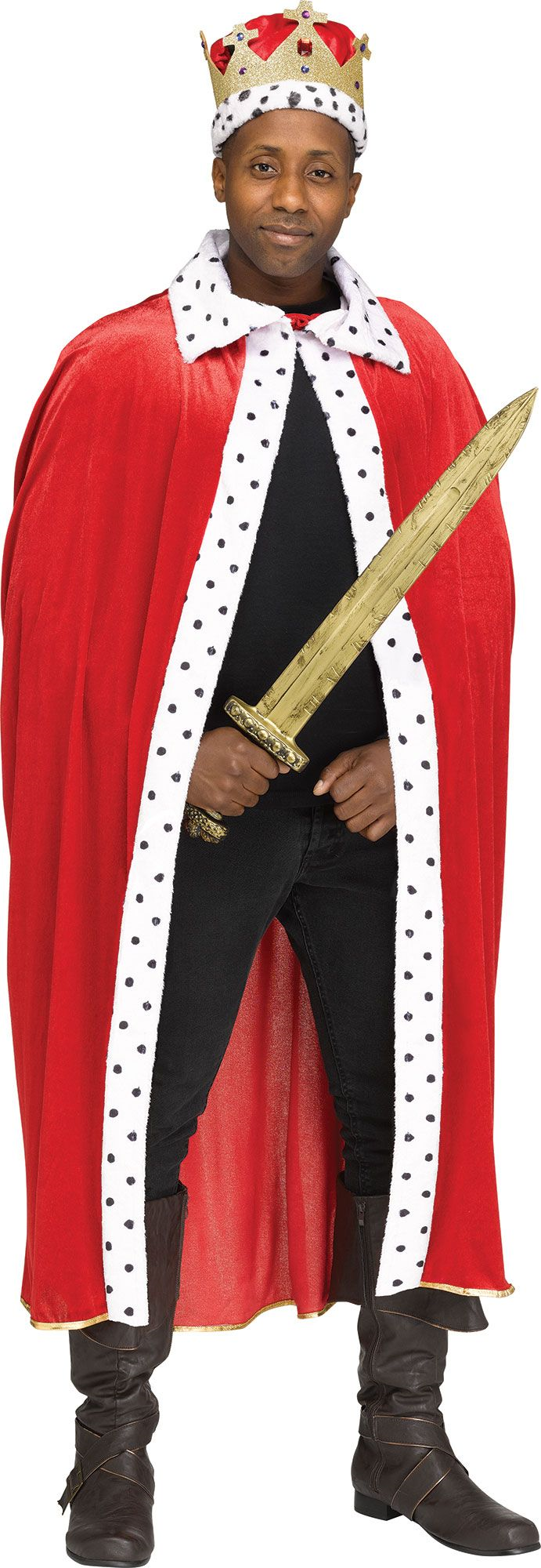 DISFRAZ REY CORONA ADULTO