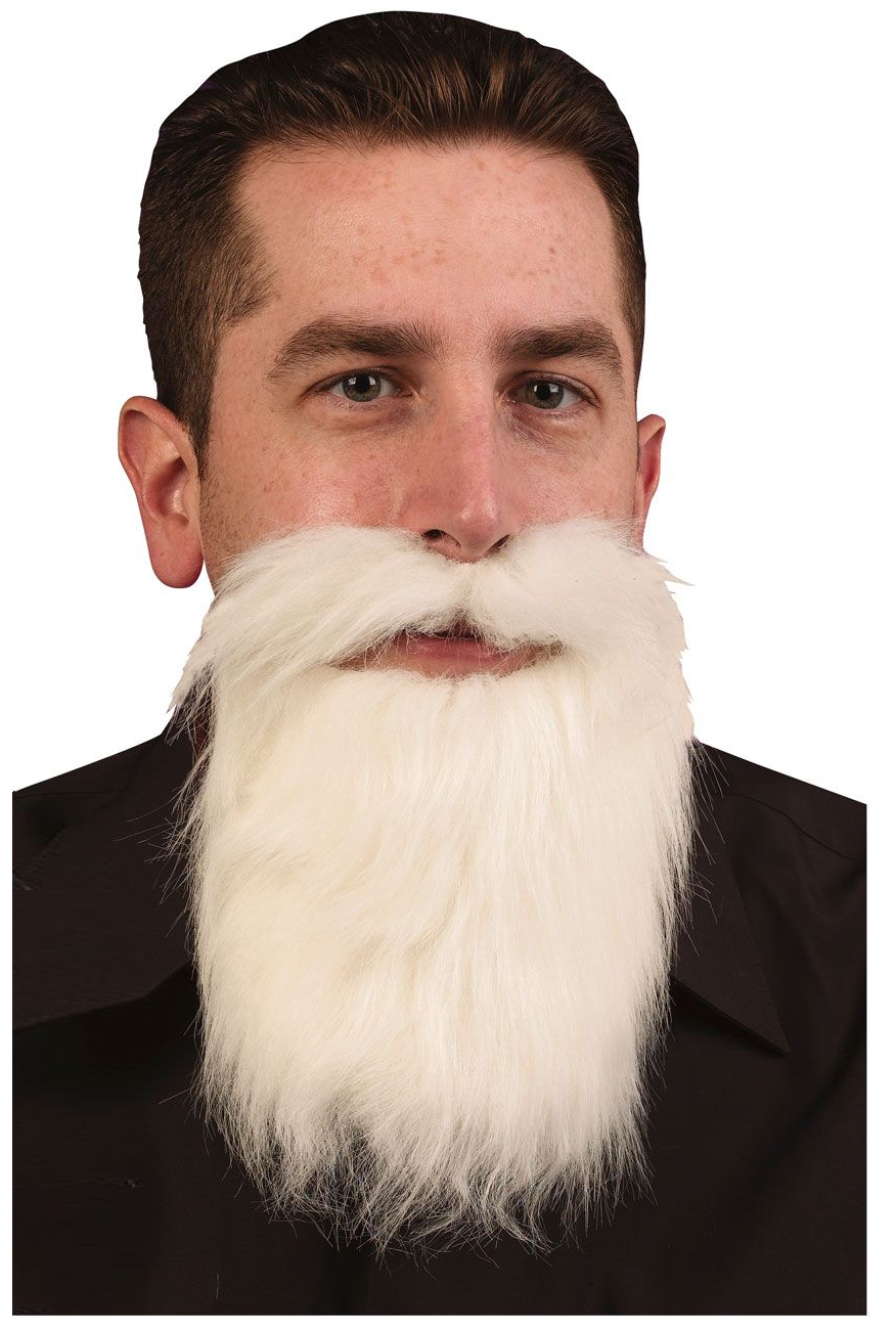 BARBA BIGOTE BCA C/ELASTICO