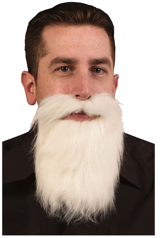 BARBA BIGOTE BCA C/ELASTICO