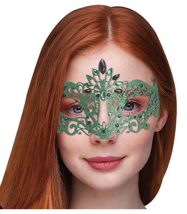 ANTIFAZ GLITTER GEM VERDE