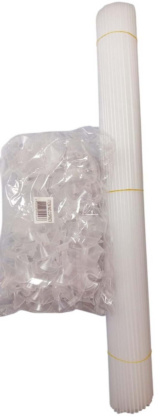 COPAS PALITOS 60CM 100U BCO