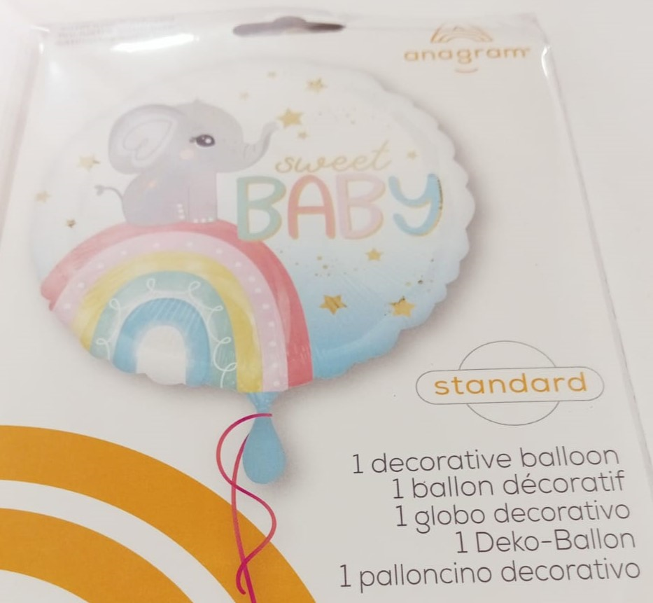 GLOBO MET.SWEET BABY 18PULG