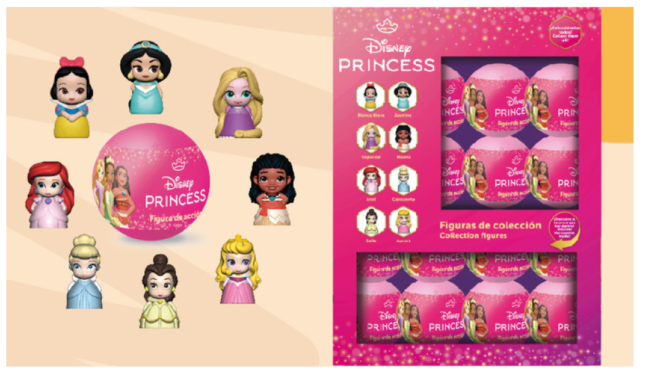 FIGURA PRINCESA DISNEY 3PG