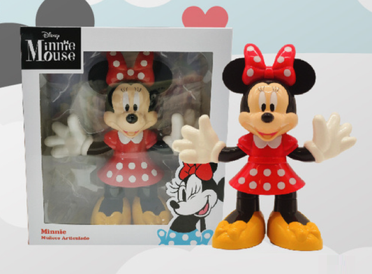 FIGURA ACCION 7PG MINNIE ROJA
