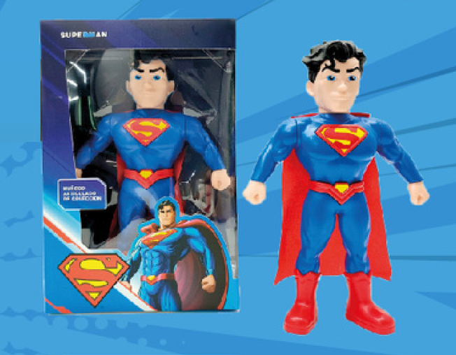 FIGURA ACCION 9PG SUPERMAN