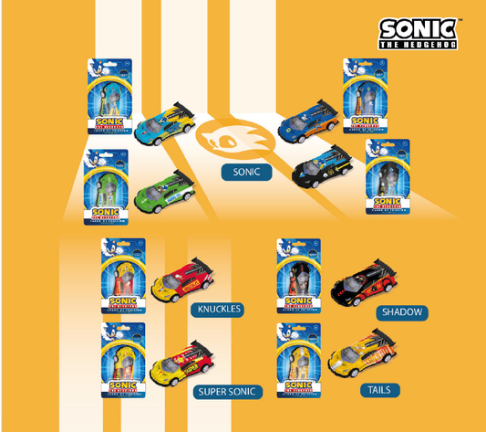 CARRO FRICCION PEQ SONIC