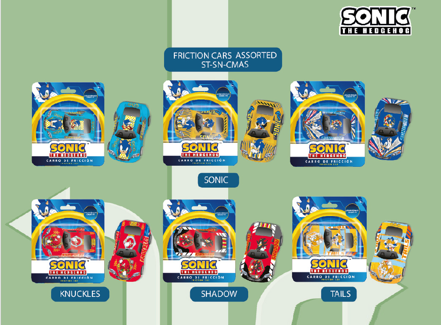 CARRO FRICCION MED SONIC