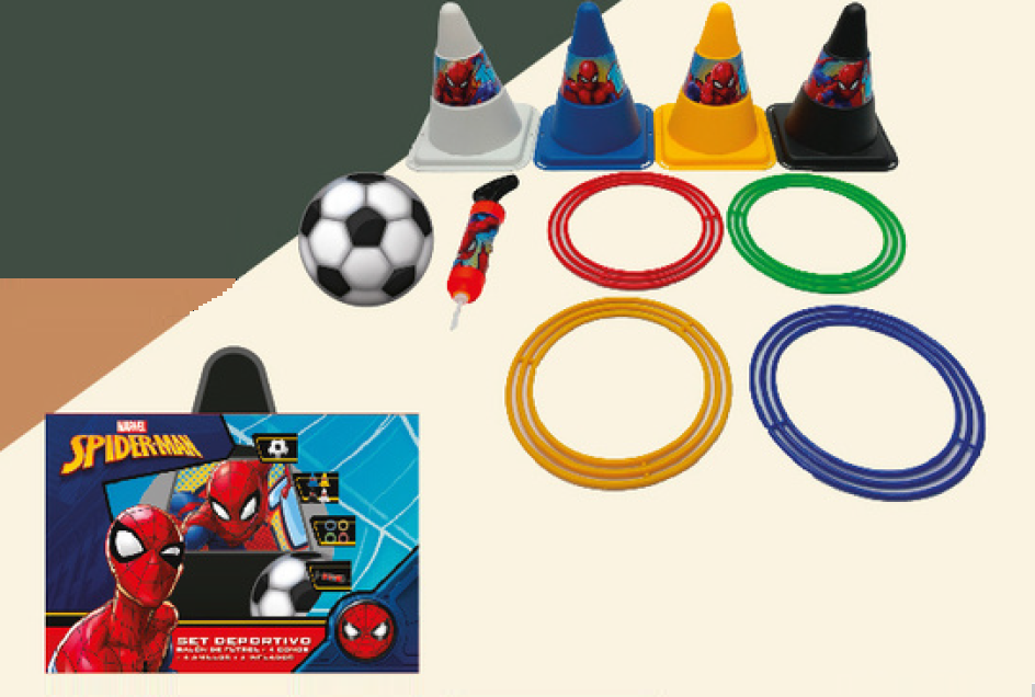KIT DEPORTE SPIDERMAN