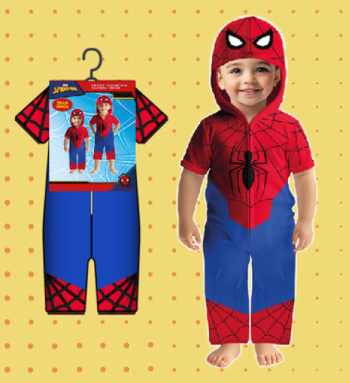 DISFRAZ/T-UNICA SPIDERMAN 2-4