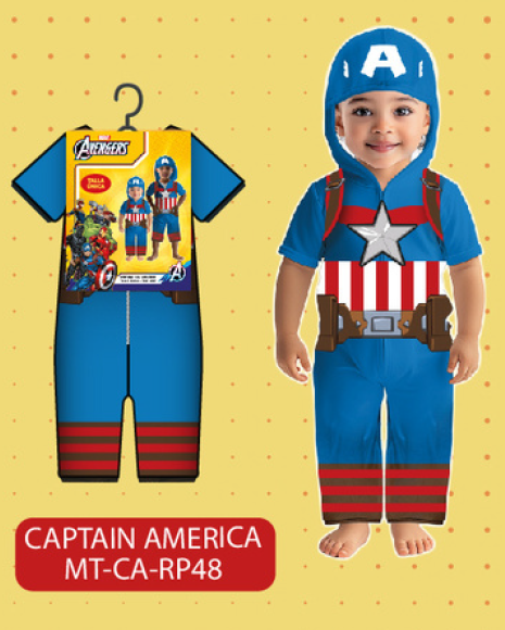 DISFRAZ/T-UNICA CAPAMERICA 2-4