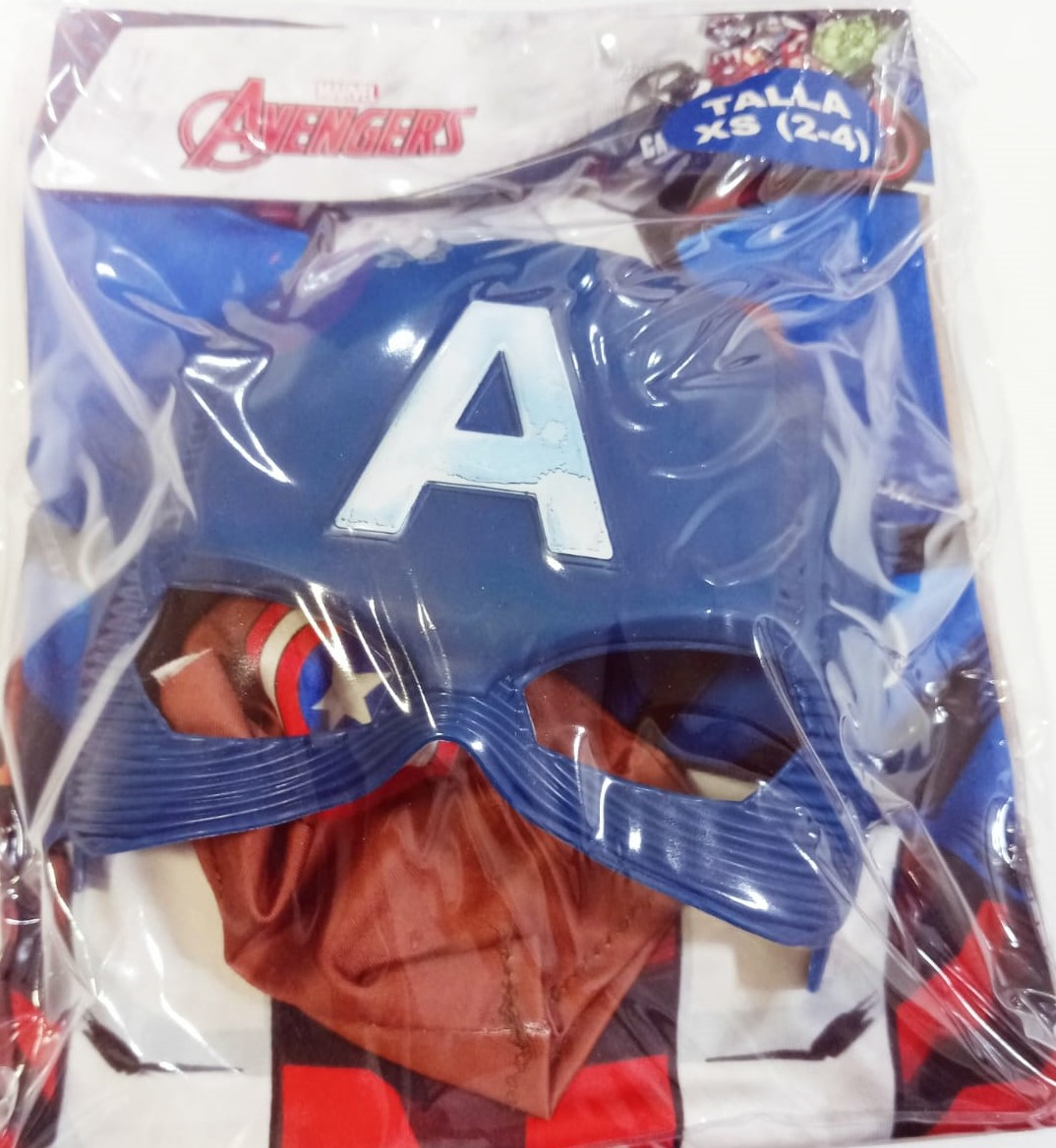 DISFRAZ CAPITN AMERICA 2-4/4-6