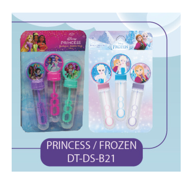 BURBUJAS 3UDS PRINCESS FROZEN