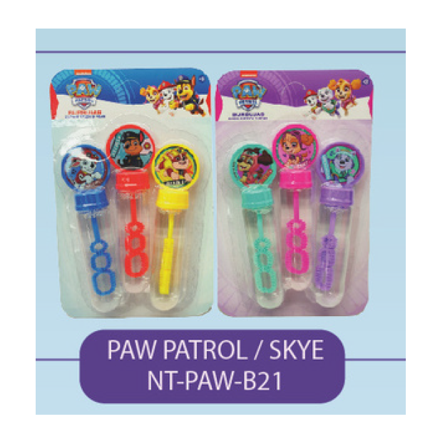 BURBUJAS 3UDS PAW PATROL SKYE