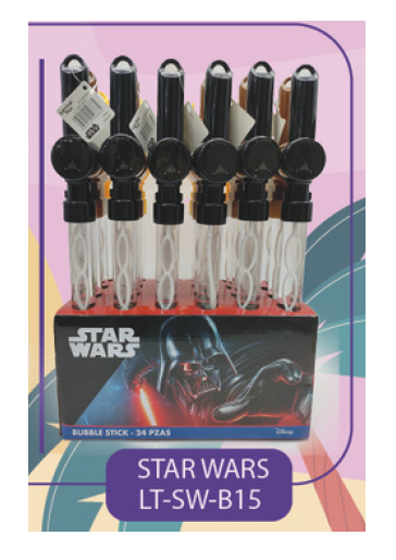 VARITA BURBUJAS STAR WARS