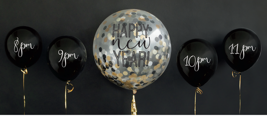 KIT GLOBOS NEW YEAR COUNTDOWN
