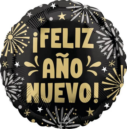 GLOBO 18PG FELIZ ANO NUEVO