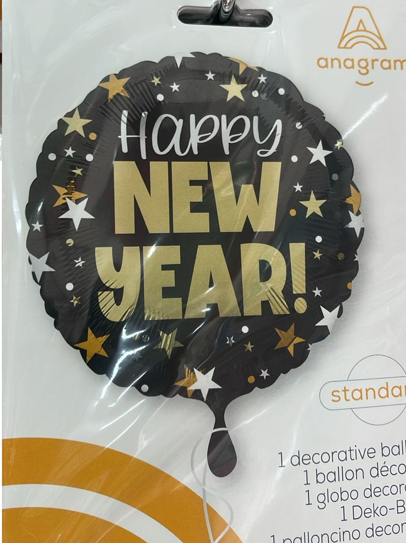 GLOBO 18PG HAPPY NEW YEAR