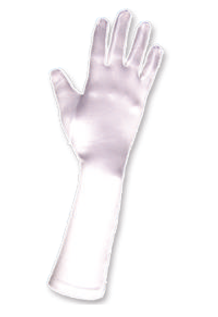 GUANTES DE GALA INF BLANCO