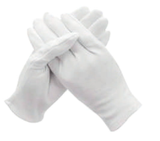 GUANTES CORTOS INF BLANCO