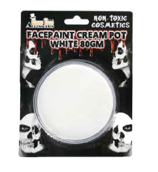 MAQUILLAJE GRASO BLANCO