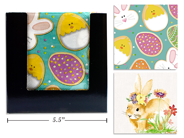SERVILLETAS PASCUA COCTAIL 20U