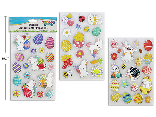 PEGATINAS PASCUA HOLOGRAFICA
