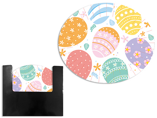 PLATO OVAL PASCUA 8UDS 12PG