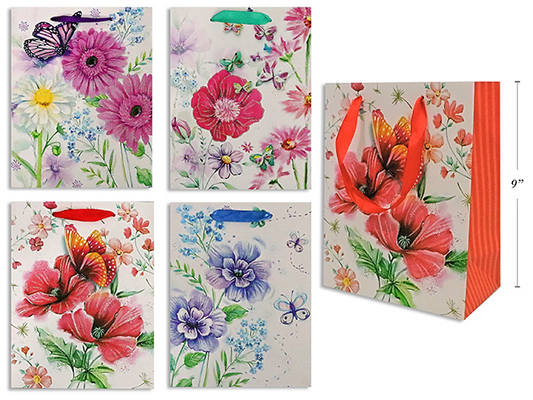 BOLSA REGALO FLORAL MEDIUM