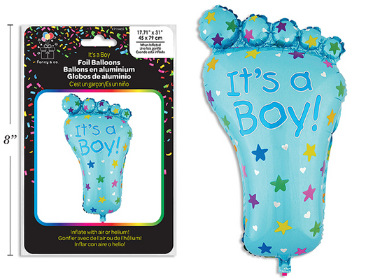 GLOBO MET ITS A BOY 45x7 9CM