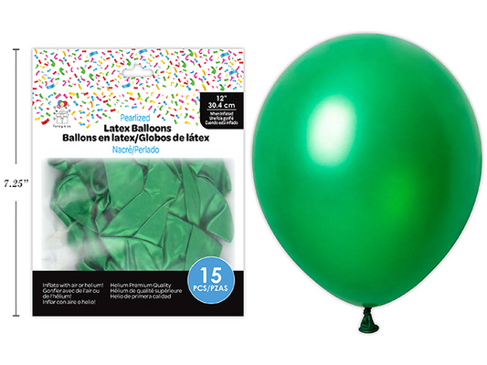 GLOBO LATEX 12PG 15UD VDE PERL