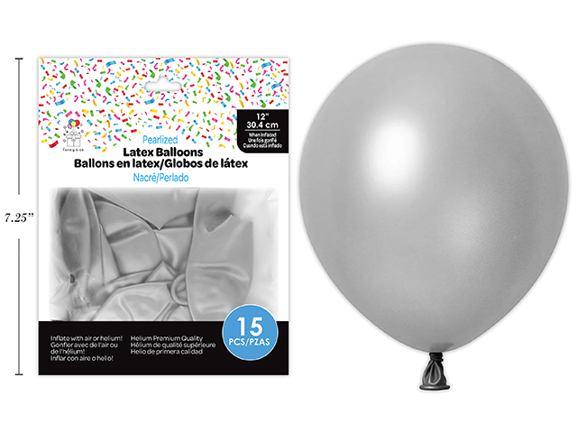 GLOBO LTX 12P 15U PLATA PRL