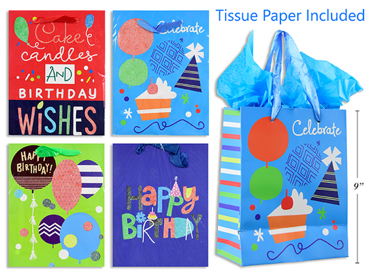 BOLSA REG BDAY FESTIVE MEDIUM